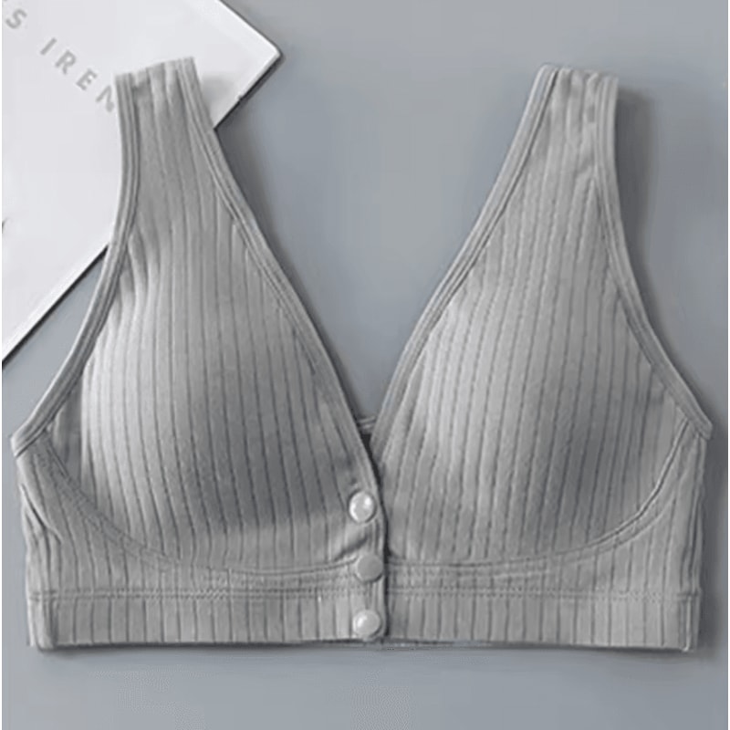 Pure Cotton Nursing Bra Breastfeeding Maternity Bralette For Pregnancy And Plus Size Comfort 4