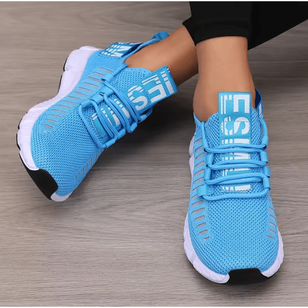 Womens Breathable Sports Shoes Lightweight Mesh Walking And Jogging Sneakers 6