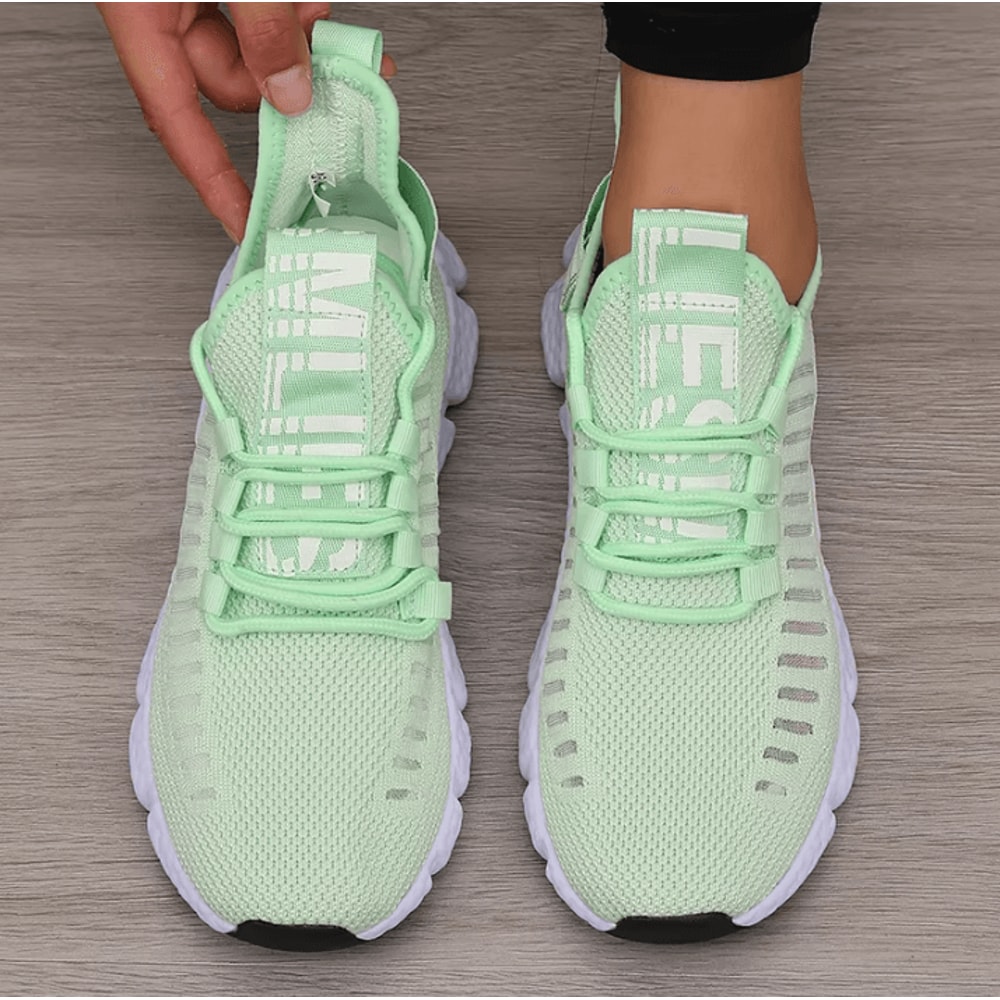 Womens Breathable Sports Shoes Lightweight Mesh Walking And Jogging Sneakers 1