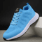Womens Breathable Knit Sneakers Lightweight Casual LaceUp Outdoor Walking Shoes 1