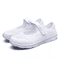 Womens Breathable Mesh Sneakers White Vulcanized Casual Walking And Work Shoes 9
