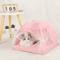 Pet Tent Bed Cozy Cat House With Cushioned Furniture For Indoor Pets 10