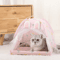 Pet Tent Bed Cozy Cat House With Cushioned Furniture For Indoor Pets 12