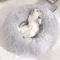 Large Dog Donut Bed Plush Round Basket Bed For Dogs And Small Pets 2