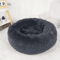 Large Dog Donut Bed Plush Round Basket Bed For Dogs And Small Pets 8
