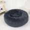 Large Dog Donut Bed Plush Round Basket Bed For Dogs And Small Pets 8