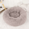 Large Dog Donut Bed Plush Round Basket Bed For Dogs And Small Pets 10