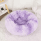 Large Dog Donut Bed Plush Round Basket Bed For Dogs And Small Pets 15