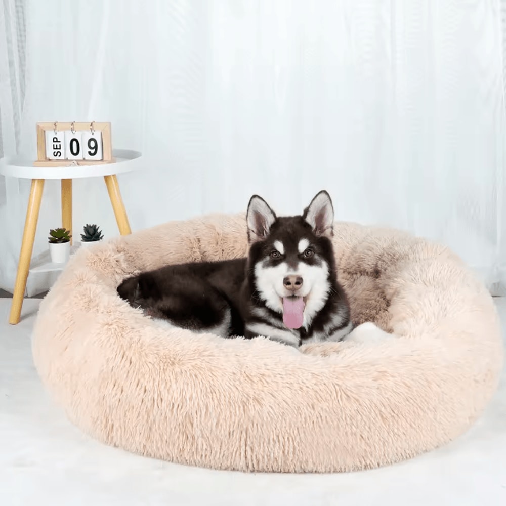 Plush Dog Bed Washable Fluffy Sofa Basket Bed For Small Medium And Large Dogs 12