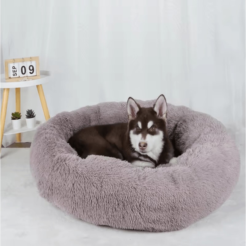 Plush Dog Bed Washable Fluffy Sofa Basket Bed For Small Medium And Large Dogs 6