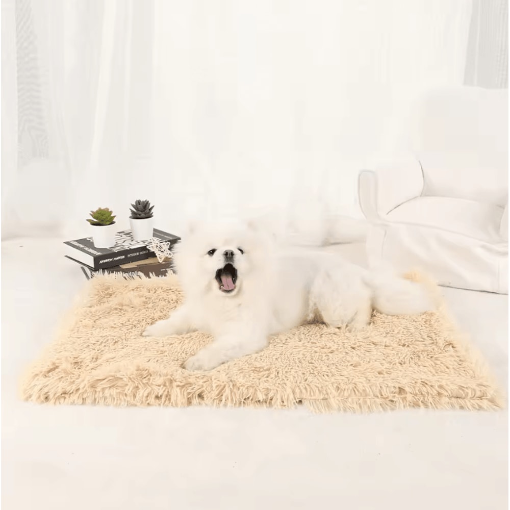Washable Dog Blanket Bed Warm Plush Mat For Dogs Puppies And Cats 11