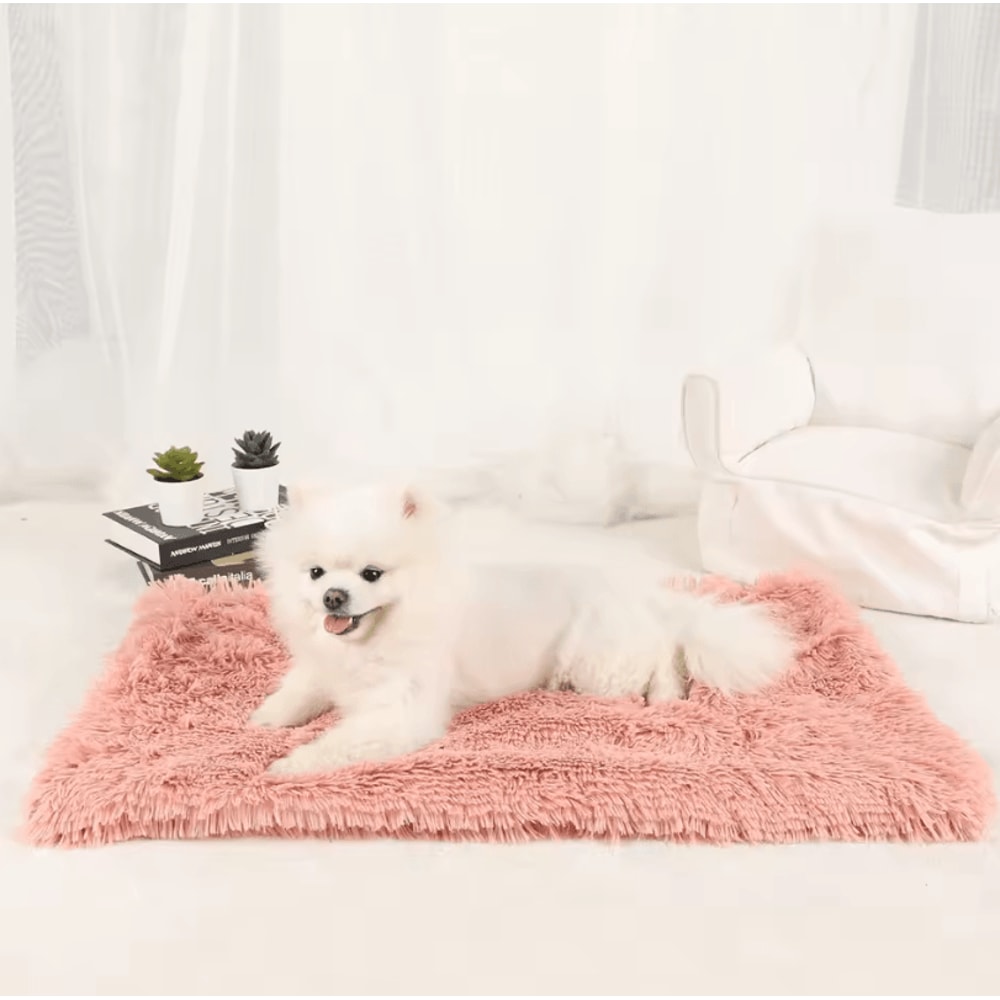 Washable Dog Blanket Bed Warm Plush Mat For Dogs Puppies And Cats 12