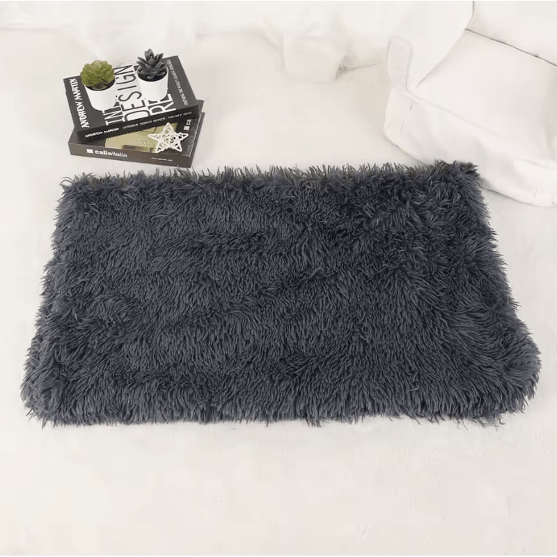 Washable Dog Blanket Bed Warm Plush Mat For Dogs Puppies And Cats 3