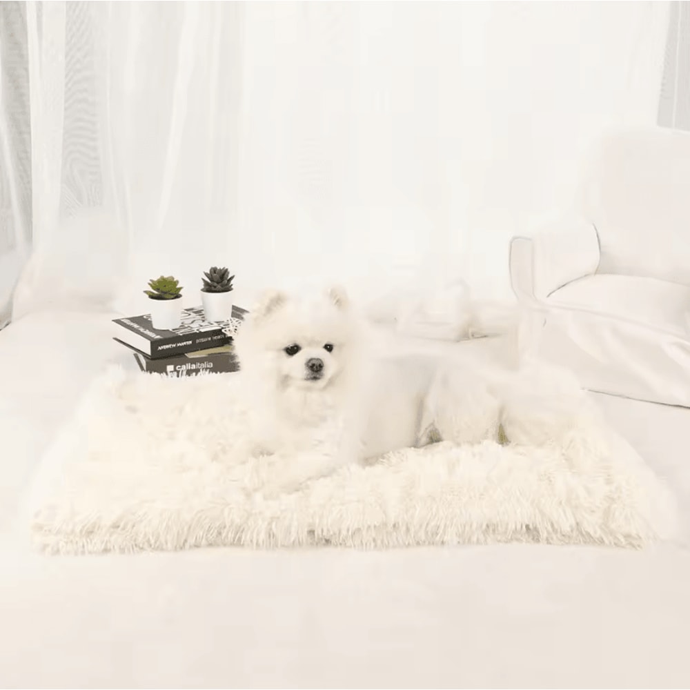 Washable Dog Blanket Bed Warm Plush Mat For Dogs Puppies And Cats 7