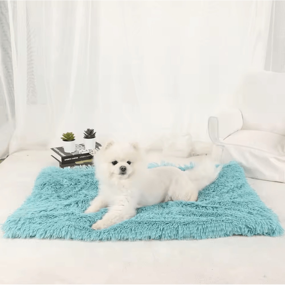 Washable Dog Blanket Bed Warm Plush Mat For Dogs Puppies And Cats 8