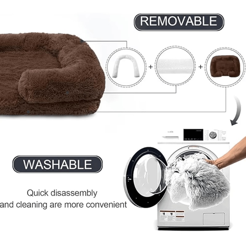 Winter Dog Bed Warm Sofa Style Pet Bed For Puppies Cats And Dogs 4