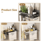 Stainless Steel Shower Rack Anti Rust Bathroom Storage Shelf With Strong Suction Cups 3