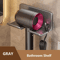 Hair Dryer Holder Wall Mount Stylish Hair Tool Organizer Shelf For Bathroom And Vanity 6