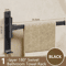 Rotatable Towel Rack Wall Mounted Space Aluminum Towel Holder 1 To 5 Bar Options 10