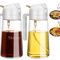 2in1 Olive Oil Dispenser Bottle 500ml Oil Sprayer For Cooking BBQ And Kitchen Use 12
