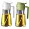 2in1 Olive Oil Dispenser Bottle 500ml Oil Sprayer For Cooking BBQ And Kitchen Use 16