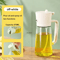 2in1 Olive Oil Dispenser Bottle 500ml Oil Sprayer For Cooking BBQ And Kitchen Use 18