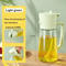 2in1 Olive Oil Dispenser Bottle 500ml Oil Sprayer For Cooking BBQ And Kitchen Use 19