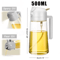 2in1 Olive Oil Dispenser Bottle 500ml Oil Sprayer For Cooking BBQ And Kitchen Use 6