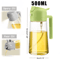 2in1 Olive Oil Dispenser Bottle 500ml Oil Sprayer For Cooking BBQ And Kitchen Use 7