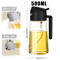2in1 Olive Oil Dispenser Bottle 500ml Oil Sprayer For Cooking BBQ And Kitchen Use 8