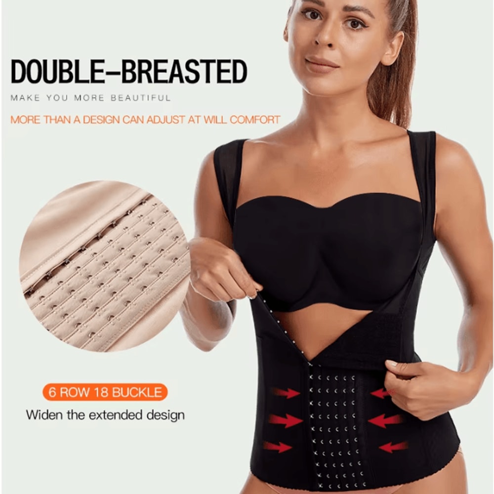 Postpartum Waist Trainer Womens Tummy Slimming Corset And Body Shaper 2
