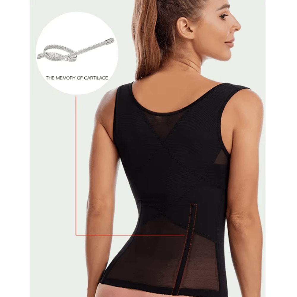 Postpartum Waist Trainer Womens Tummy Slimming Corset And Body Shaper 3