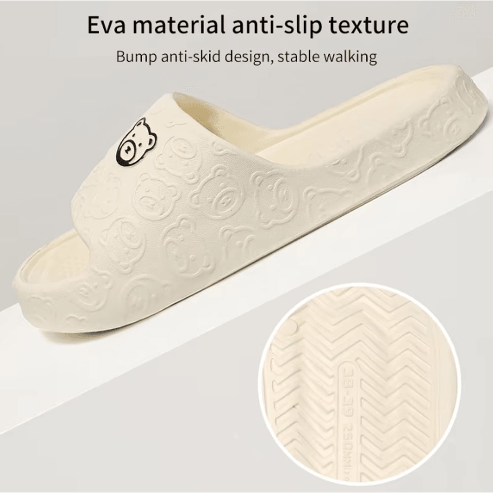 Womens NonSlip Slippers Comfortable Indoor EVA Home Sandals 3