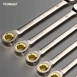 flexible ratchet wrench – universal torque spanner for car repair and hand tool use