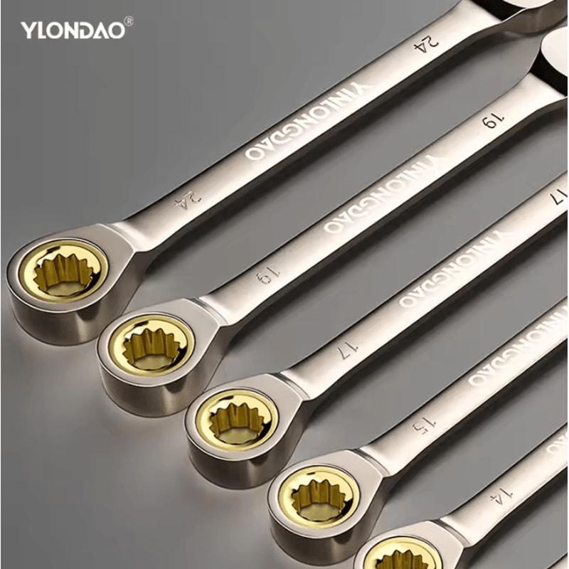 Flexible Ratchet Wrench Universal Torque Spanner For Car Repair And Hand Tool Use 0