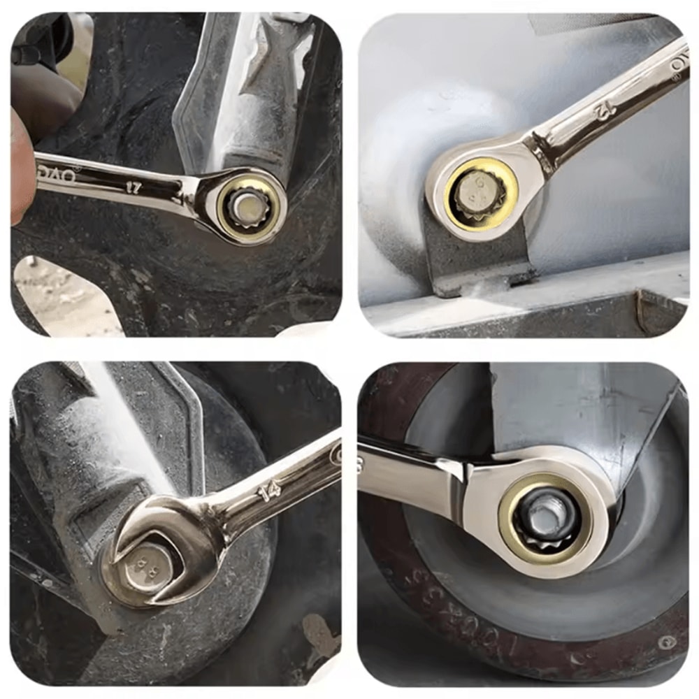 Flexible Ratchet Wrench Universal Torque Spanner For Car Repair And Hand Tool Use 4