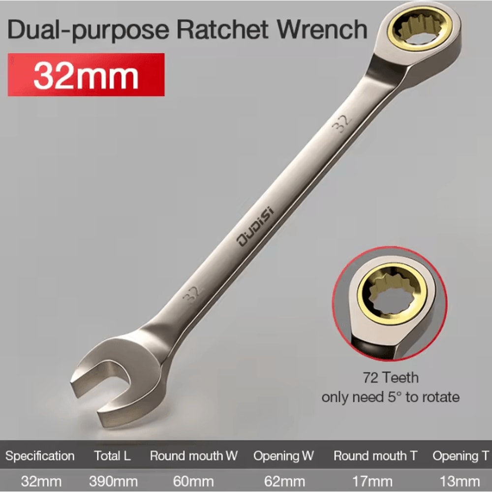 Flexible Ratchet Wrench Universal Torque Spanner For Car Repair And Hand Tool Use 23