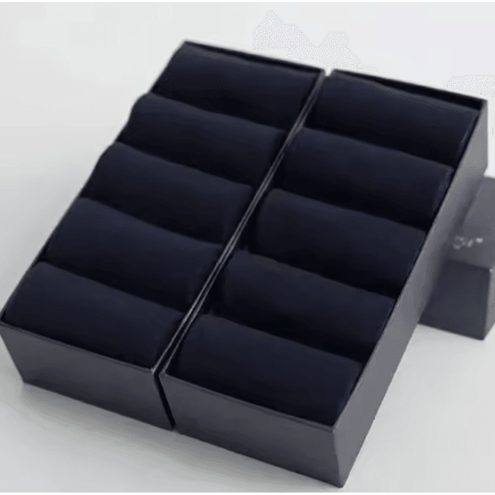 Mens Pure Cotton Socks Breathable Plus Size Business And Casual Long Socks 16