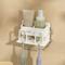 Aluminum Wall Mounted Toothbrush Holder 234 Cup Organizer For Bathroom 7