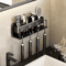 Aluminum Wall Mounted Toothbrush Holder 234 Cup Organizer For Bathroom 13