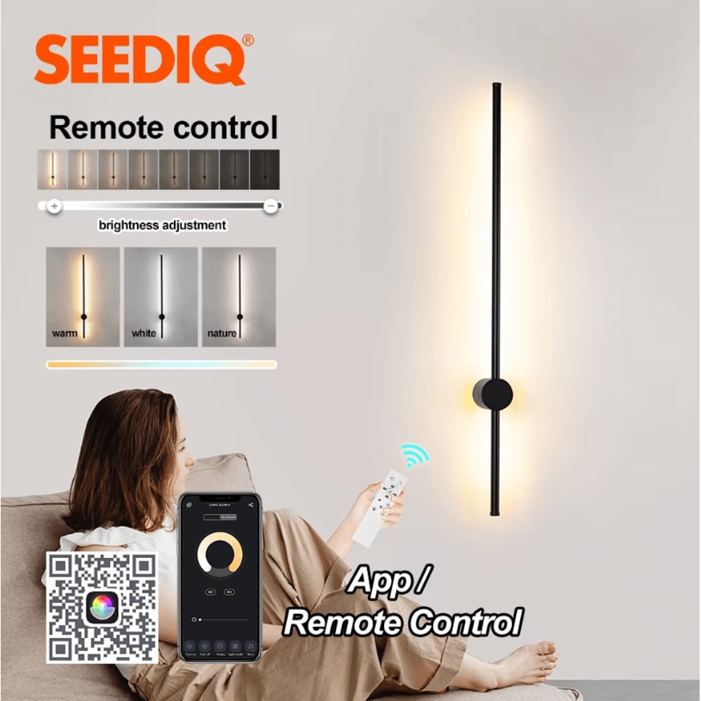 Modern LED Wall Lamp Long Surface Mounted Wall Light For Home Lighting 2