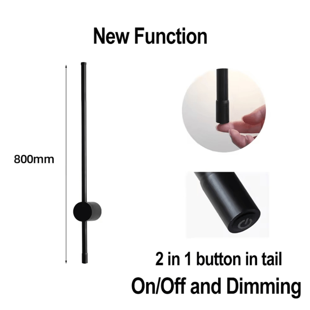 Modern LED Wall Lamp Long Surface Mounted Wall Light For Home Lighting 13