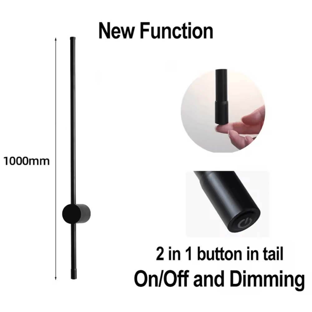 Modern LED Wall Lamp Long Surface Mounted Wall Light For Home Lighting 14