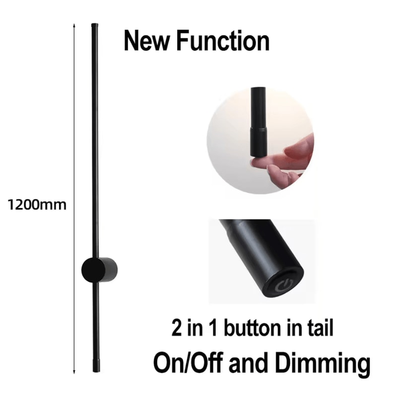 Modern LED Wall Lamp Long Surface Mounted Wall Light For Home Lighting 15