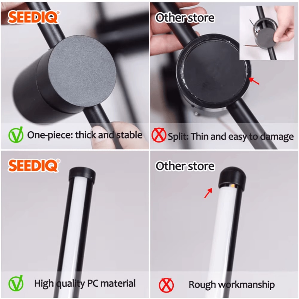 Modern LED Wall Lamp Long Surface Mounted Wall Light For Home Lighting 5