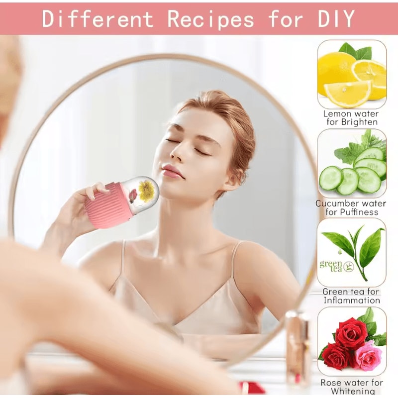Silicone Ice Cube Tray Beauty Ice Ball Face Massager For Lifting And Skin Care 2