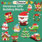 Christmas Building Block Series Santa Claus Reindeer Brick Set For Holiday Fun 1