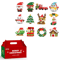 Christmas Building Block Series Santa Claus Reindeer Brick Set For Holiday Fun 23