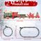 Childrens Train Set Music And Light Christmas Electric Railway Toy 5