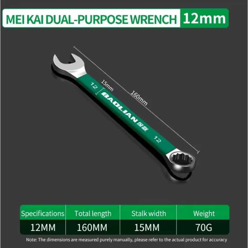 BaoLian Durable Wrench 830mm Plum Blossom DoubleEnded Auto Repair Tool 10